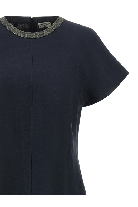 'Precious Collar' dress Blue