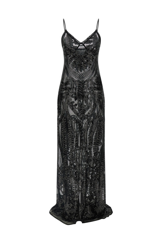 Sequin dress Black