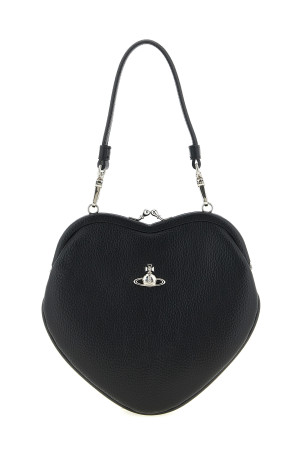 'Belle Heart Frame' handbag Black