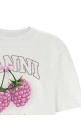 'Raspberry' T-shirt White