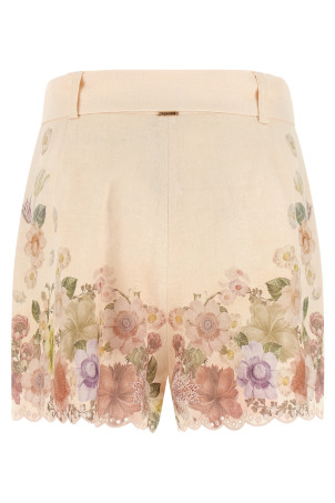 Linen shorts Pink