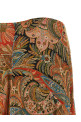 Paisley foliage skirt orange