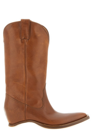 'Heel-Less' boots Brown