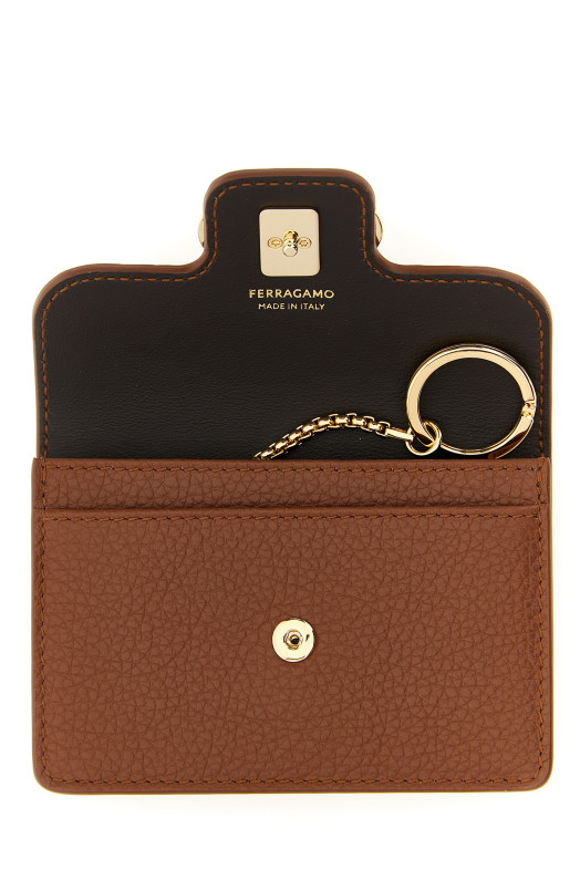 'Gancini' keyring Brown