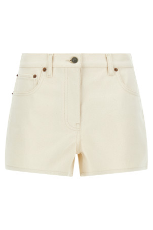 Valentino Garavani VGold Shorts Beige