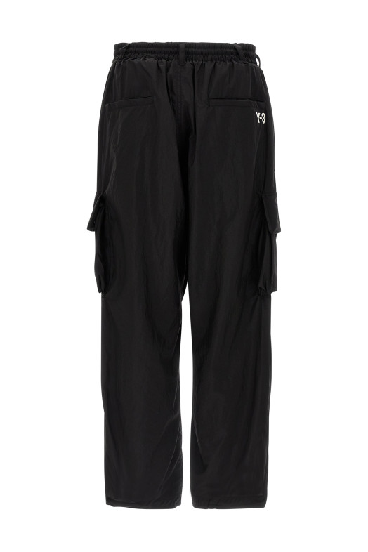 'Nylon Wired 3-Stripes' joggers Black