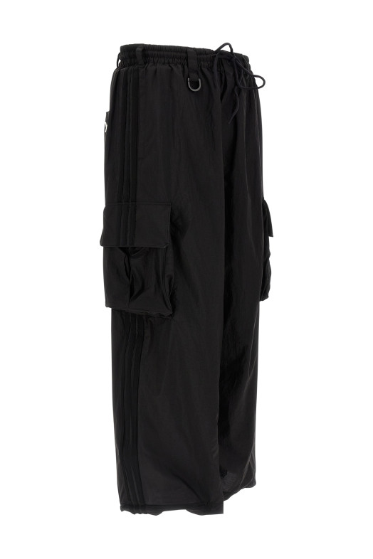 'Nylon Wired 3-Stripes' joggers Black