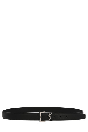 'Monogram' belt Black