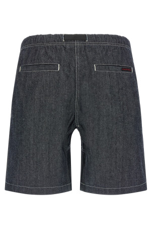 'Japanese Chambray' bermuda shorts Blue