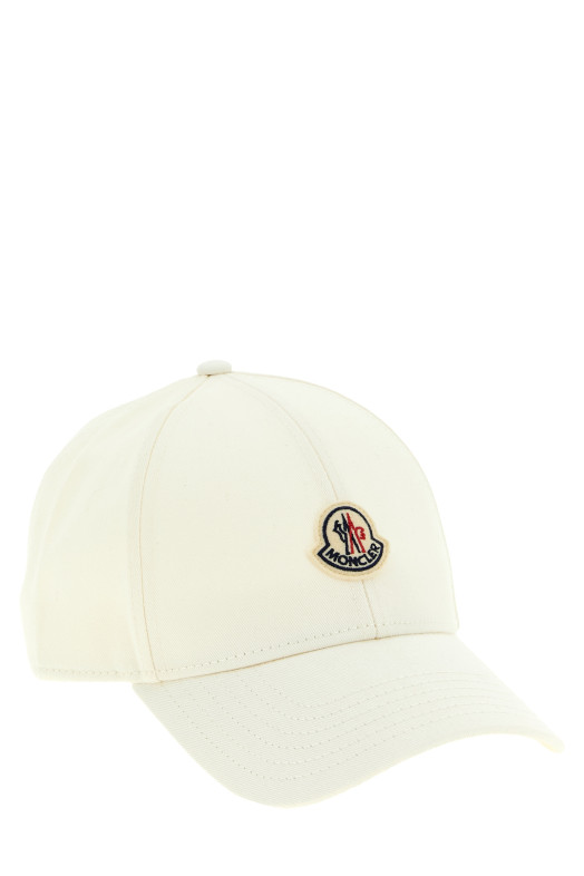 Logo patch cap White