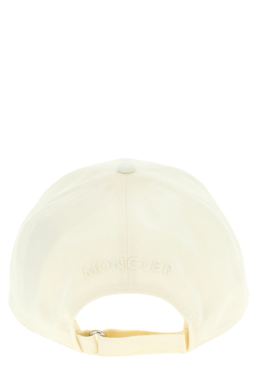 Logo patch cap White