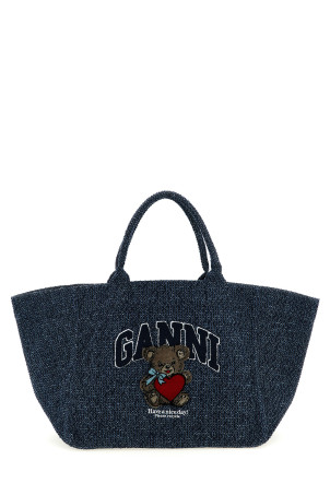 'XXL Bear' shopping bag Blue