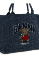 'XXL Bear' shopping bag Blue