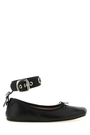 'Bardot' ballet flats Black