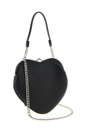 'Belle Heart Frame' handbag Black
