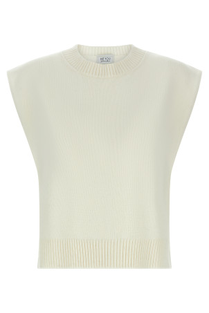 'Benedicta' vest White