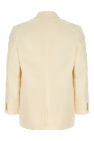 Double-breasted blazer Beige
