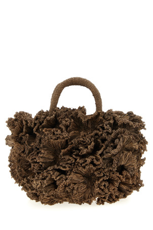 'Coral' handbag Brown