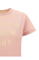 Valentino Garavani 'Panther Lady' T-shirt Pink