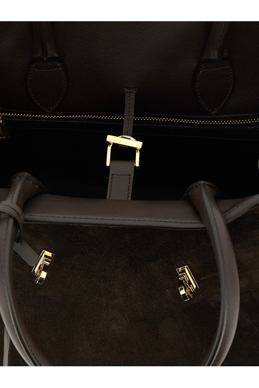 'Hug Th S' handbag Brown