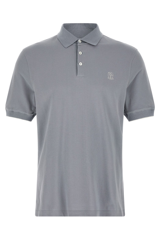 Piquet polo shirt BLUE