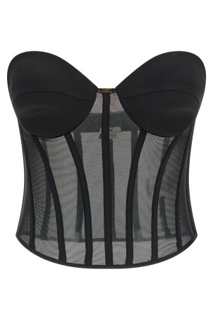 Bustier Top Black