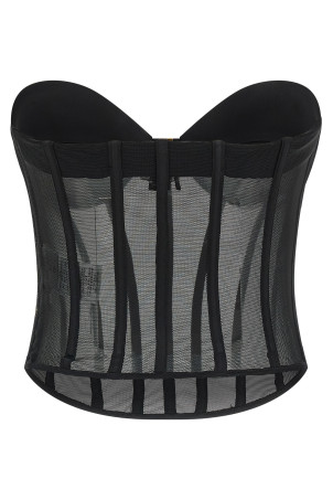 Bustier Top Black