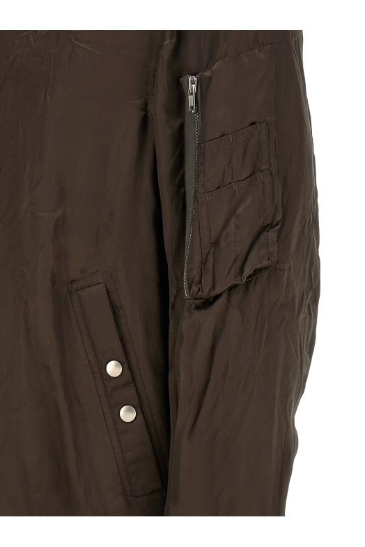 'Classic Flight' bomber jacket Brown