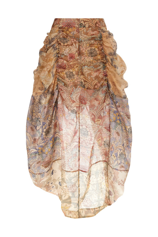 'Rebellion' draped skirt Pink