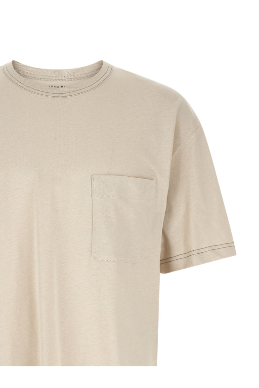 'Boxy' T-shirt Beige