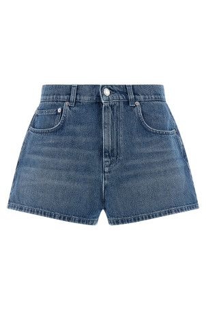 'Heart' shorts Blue