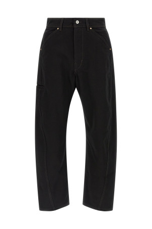 'Twisted Workwear' jeans Black