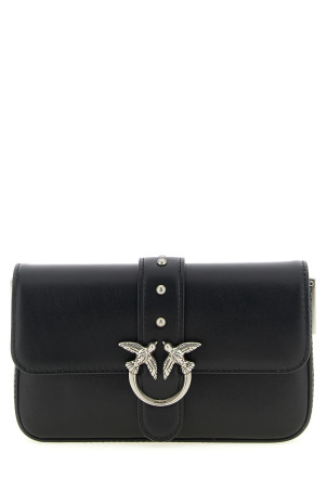 'Love One Slouchy Baby' crossbody bag  Black