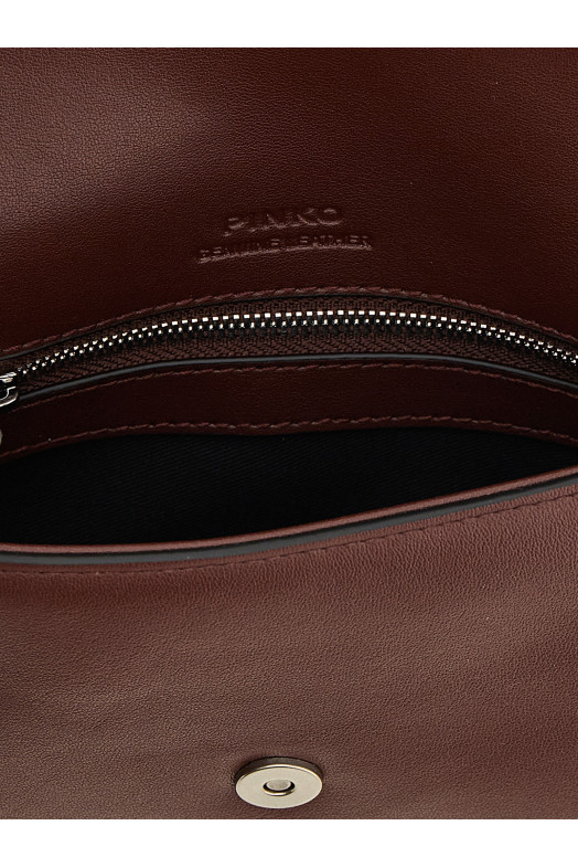 'Love One Slouchy Baby' crossbody bag Bordeaux