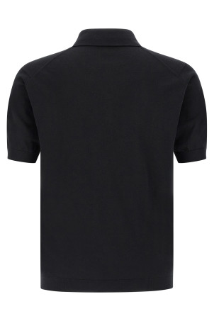 'Isis' polo shirt Black