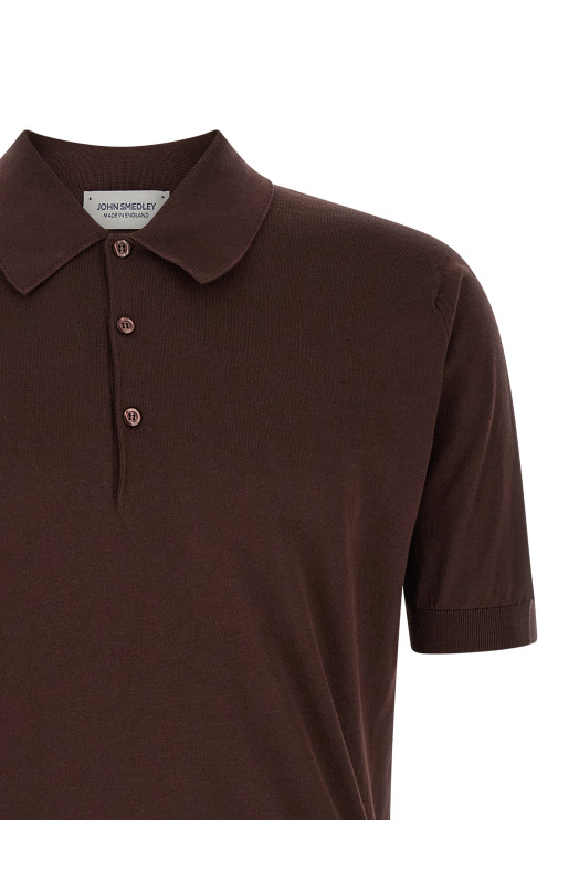 'Isis' polo shirt Brown
