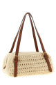 'Versace Tag' shoulder bag Beige