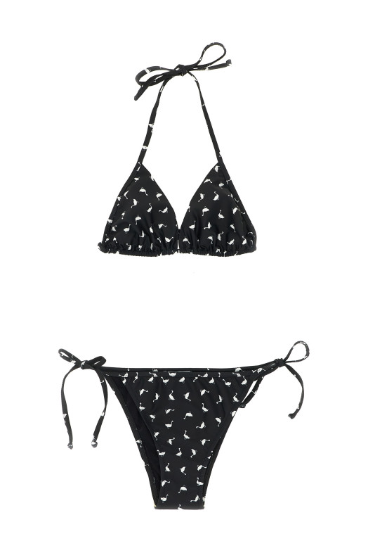 'Goose' bikini Black-grey