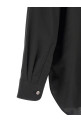 Cotton and silk shirt Black