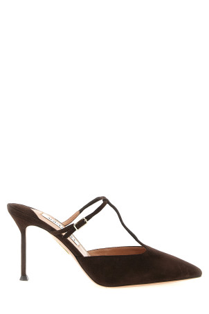 'Sorbonne' mules Brown