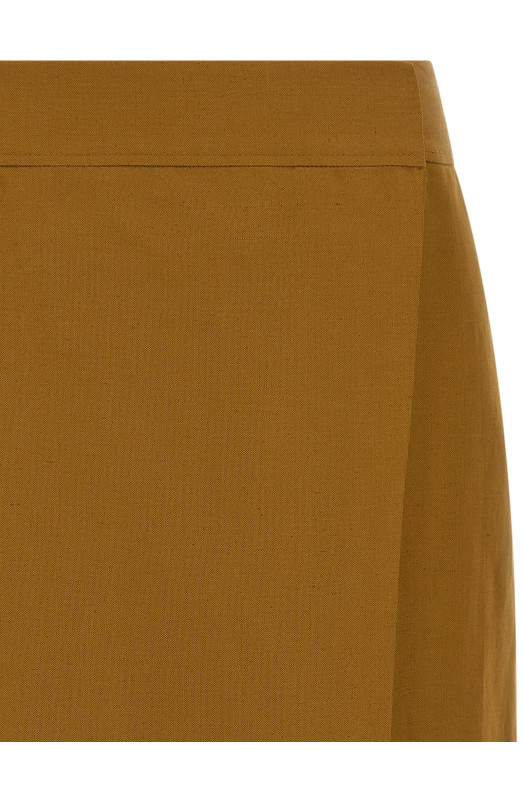 Wrap skirt Brown
