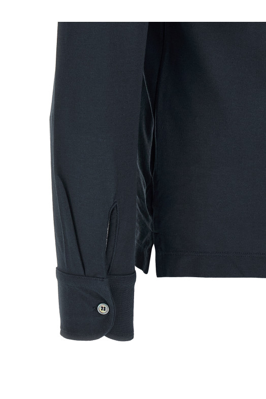 'Ice Cotton' polo shirt Blue