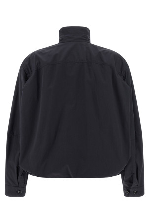 'Soft Pleated' jacket Blue