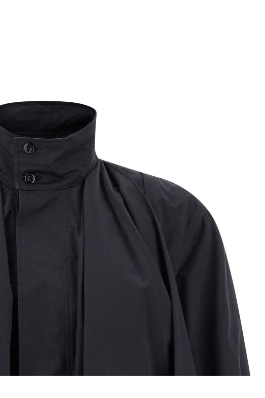 'Soft Pleated' jacket Blue