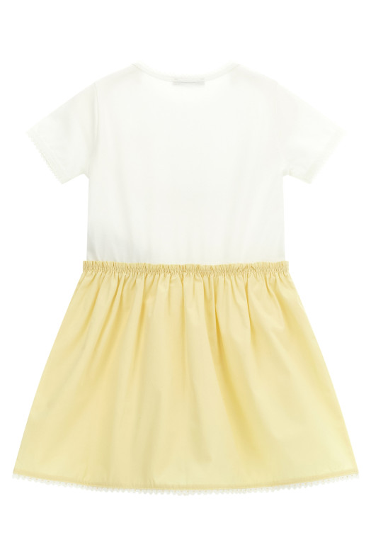 Logo patch dress Multicolor