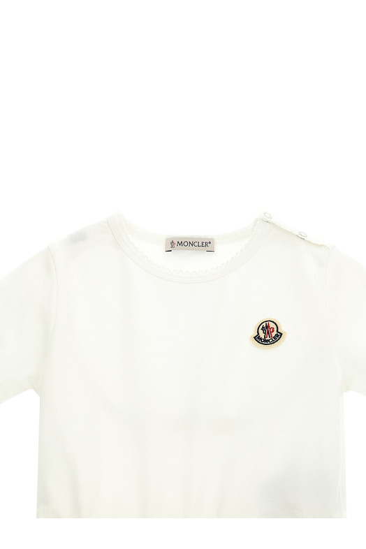 Logo patch dress Multicolor