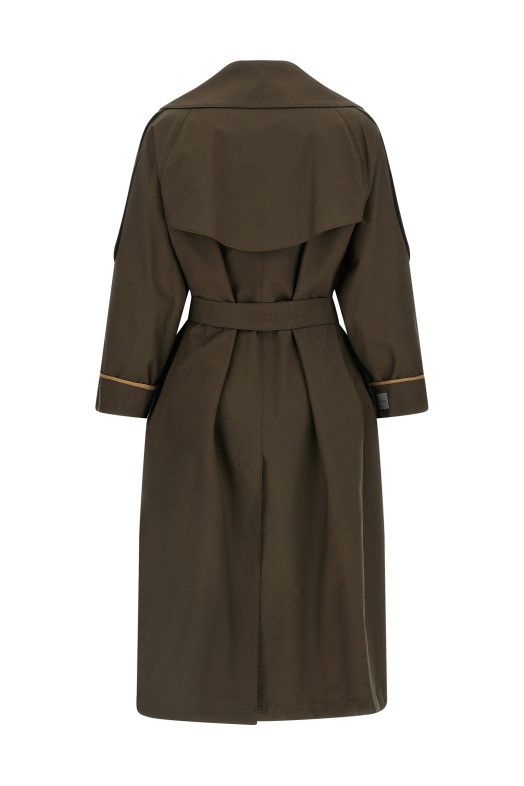 'MtcUtrench' trench coat Green
