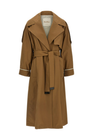 'MtcUtrench' trench coat Brown