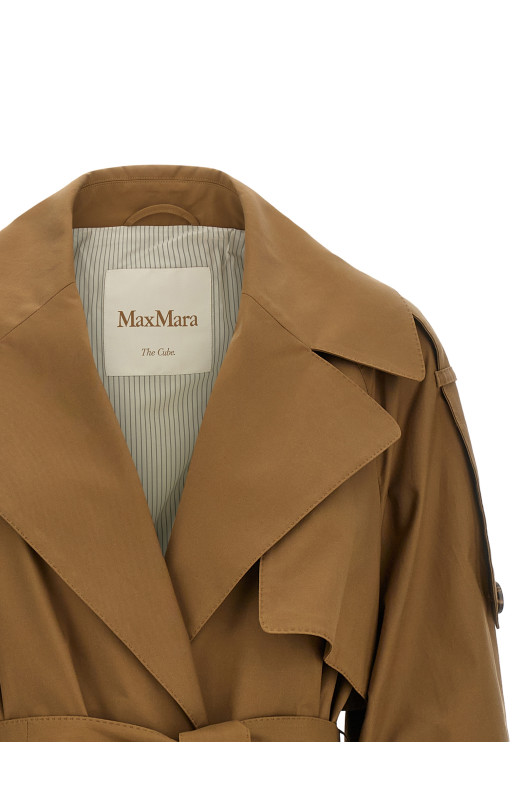 'MtcUtrench' trench coat Brown