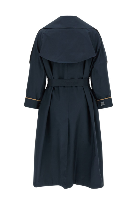 'MtcUtrench' trench coat Blue